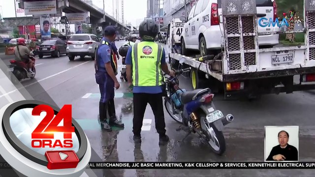 Mahigit 100, natiketan sa simula ng mas mataas na multa vs. ilegal na pagdaan sa EDSA Bus lane | 24 Oras