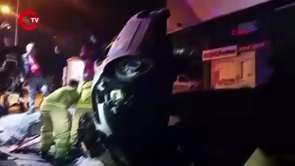 Bartın'da otomobil devrildi; 1 ölü, 1 yaralı