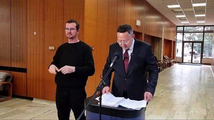 Brífing ministra financií L. Kamenického a ministra školstva T. Druckera po rokovaní vlády
