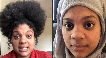 فيديو يوثّق لحظة إعلان ميغان رايس إسلامها ونطقها الشهادة