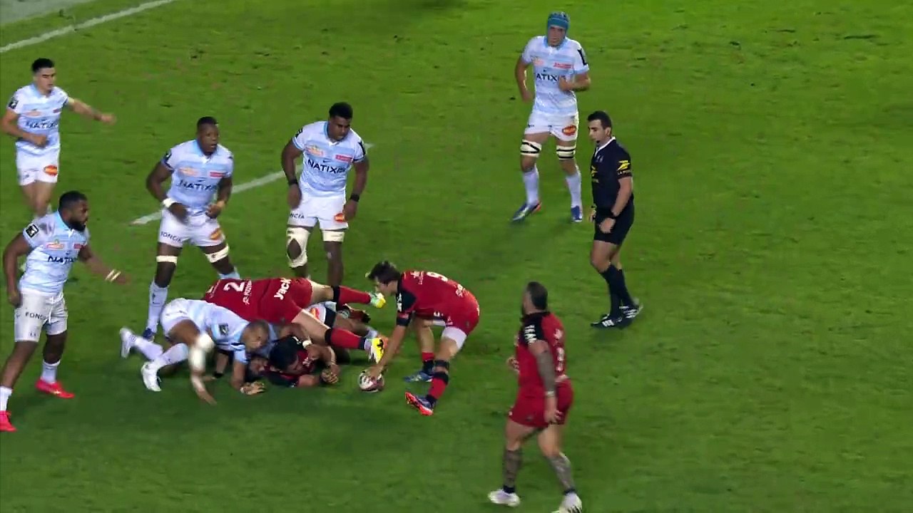 TOP 14 - Essai de Gael DREAN (RCT) - RC Toulon - Racing 92 - Saison 2023-2024