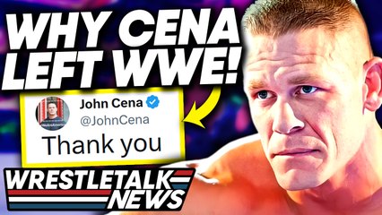 Real Reason John Cena LEFT WWE! More WWE Stars LEAVING?! | WrestleTalk