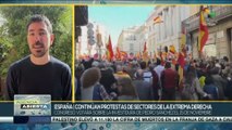 España: Continúan protestas de sectores de la extrema derecha