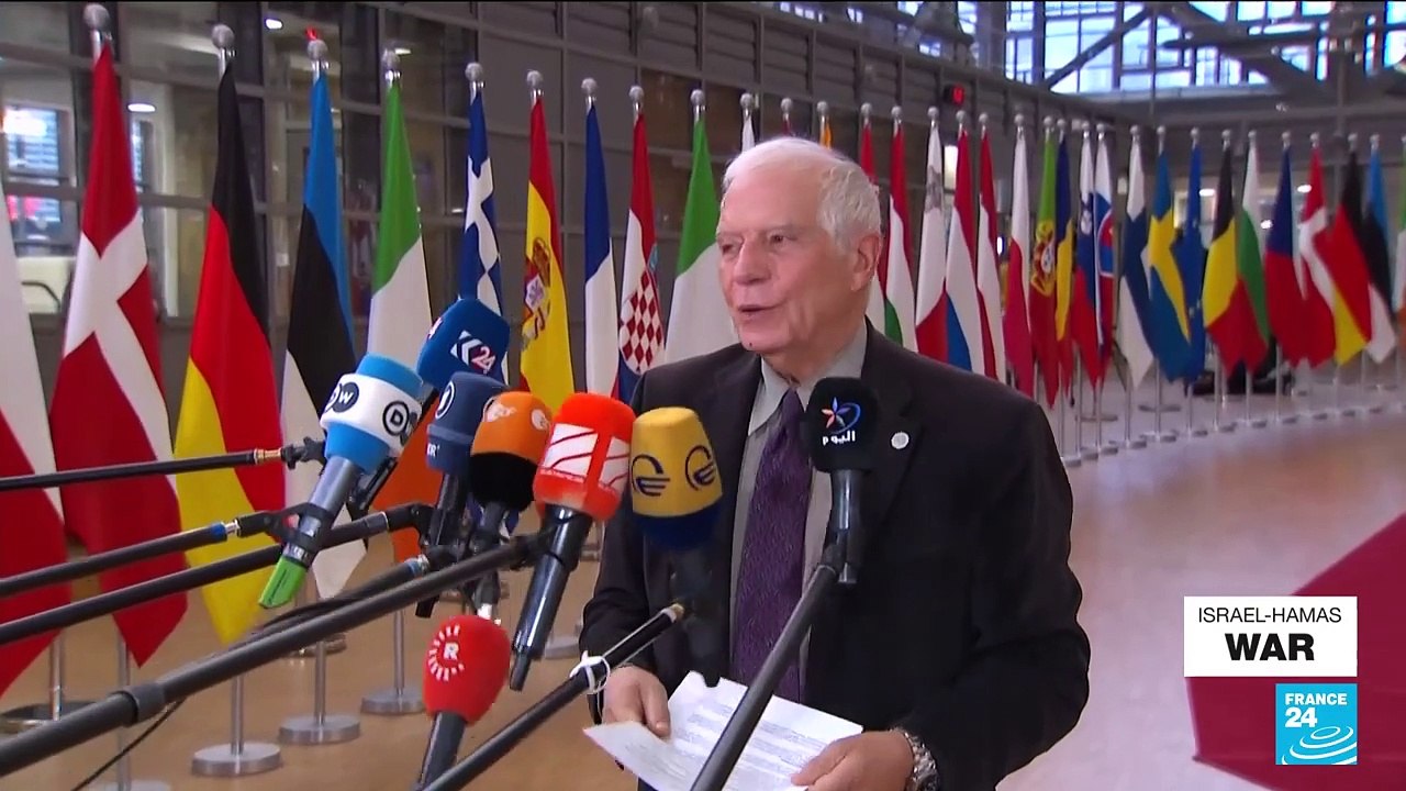 EU nations condemn Hamas for what they describe as use of hospitals, civilians as 'human shields'