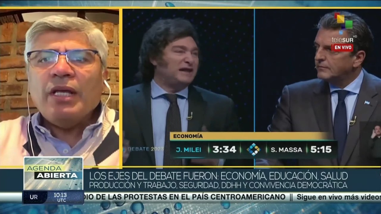 “Vimos a Massa como un profesor tomándole examen a Javier Milei”