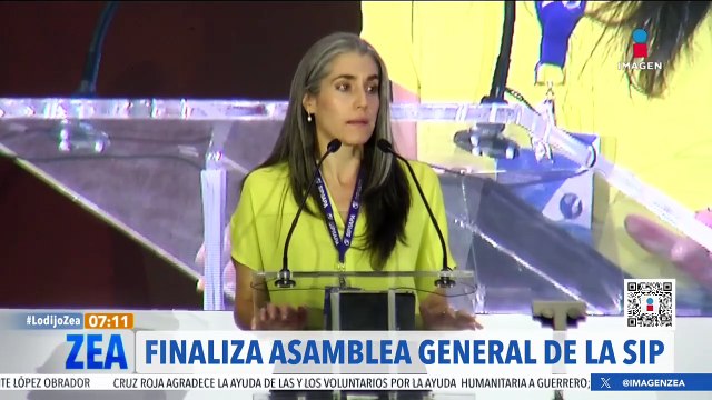 Finaliza la 79 Asamblea General de la Sociedad Interamericana de Prensa