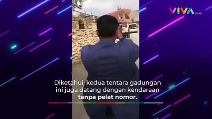 Tentara Gadungan Diciduk Kepsek Copot Bendera Palestina