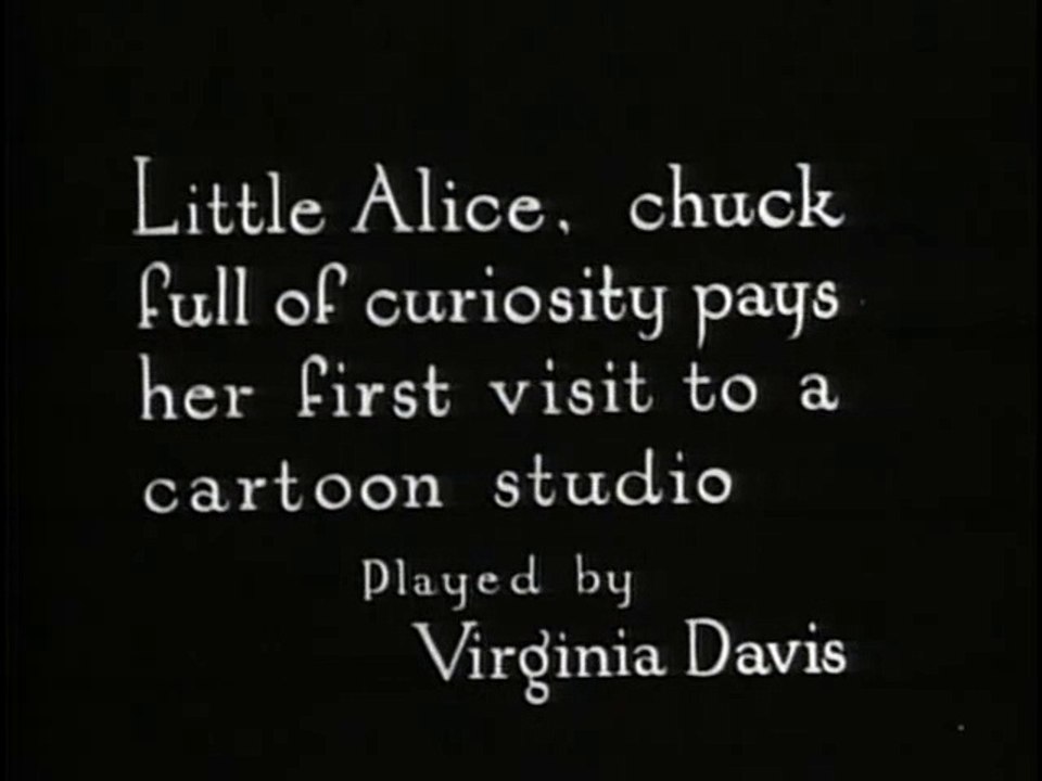 Alice's Wonderland 1923 Movie Virginia Davis
