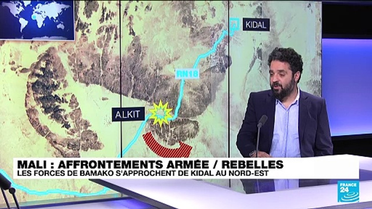 Mali  : la bataille pour Kidal se poursuit, l'armée malienne et les forces de Wagner se rapprochent de la ville