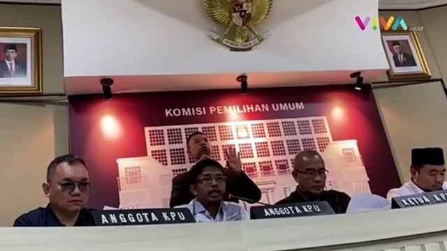 TOK! KPU Tetapkan 3 Pasangan Capres Cawapres