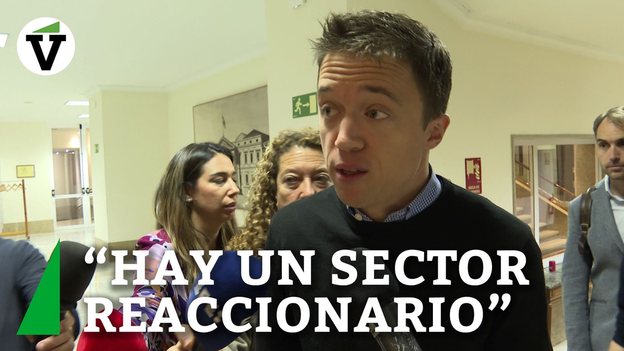 Errejón sobre las manifestaciones contra la amnistía: "Hay un sector reaccionario que no acepta la soberanía popular"