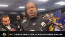 Joey Porter Sr. On Watching His Son Breakout For Steelers