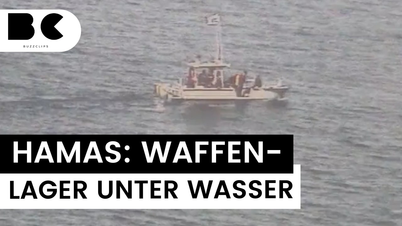 Israelische Armee findet Hamas-Waffenlager unter Wasser