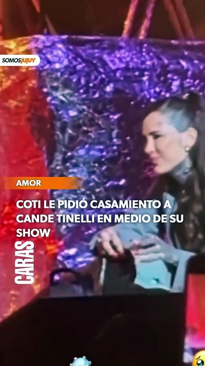 Compromiso de Coti y Cande Tinelli