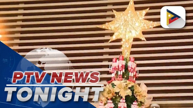 Lower house holds Christmas tree lighting ceremony, livelihood trade fair