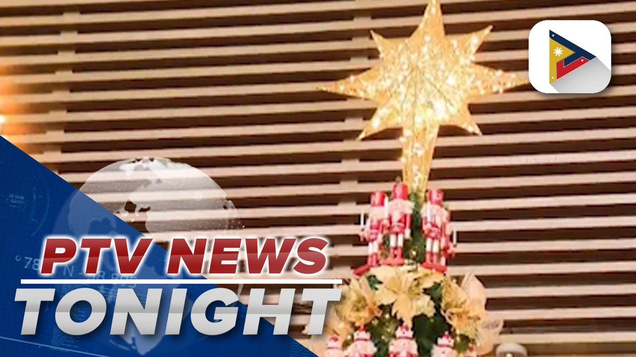 Lower house holds Christmas tree lighting ceremony, livelihood trade fair