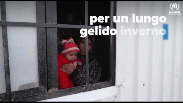 UNHCR lancia la campagna Fai sentire il tuo calore per i rifugiati