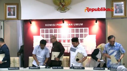 Tải video: KPU Putuskan Tiga Pasangan Capres dan Cawapres Penuhi Syarat Peserta Pilpres 2024