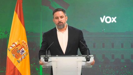 Declaraciones de Abascal sobre la huelga convocada por Solidaridad