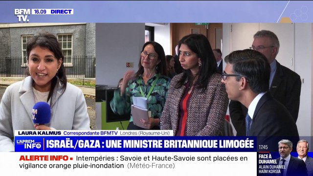 Royaume-Uni: la ministre de l'Intérieur britannique limogée après des propos polémiques sur une manifestation pro-palestinienne