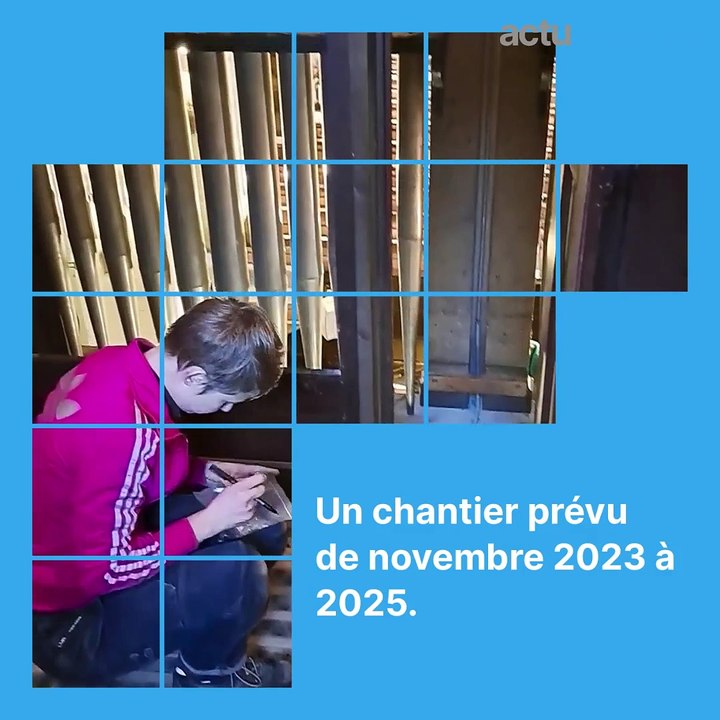 Restauration du grand-orgue de l'église Saint-Patern à Vannes