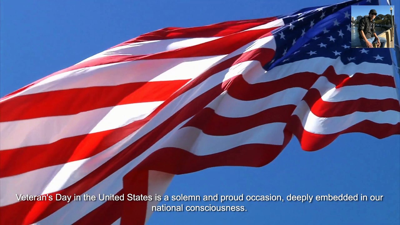 Listen to an American speaking about the U.S. Veteran's Day