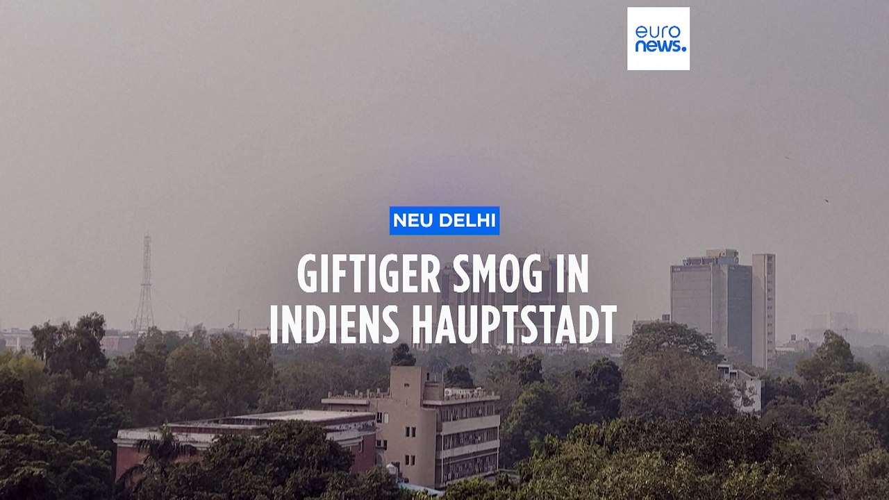 Giftiger Smog verschlingt Neu-Delhi nach dem Diwali-Lichterfest