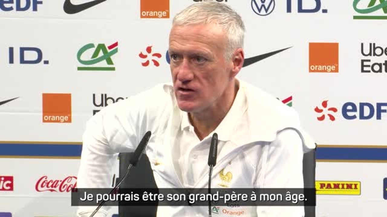 Bleus - Deschamps : "Zaïre-Emery ? Je pourrais être son grand-père à mon âge"