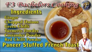 पनीर स्टफ्ड फ्रेंच टोस्ट | Paneer Stuffed French Toast | Breakfast Recipe