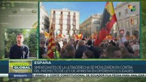 España: Simpatizantes de ultraderecha se movilizan en contra de proyecto ley de amnistía en varias ciudades del país