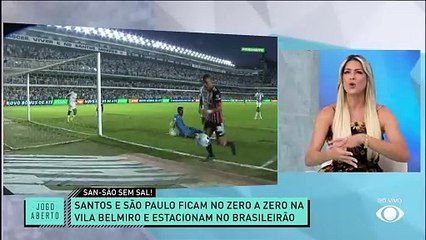 Denilson sobre empate sem gols no clássico entre Santos e São Paulo: "São Paulo jogou mais tranquilo"