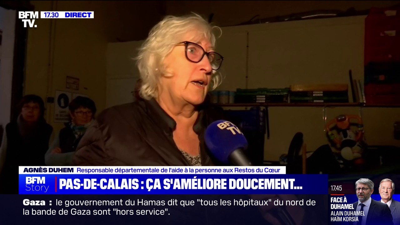 "On a perdu plusieurs tonnes, que ce soit en nourriture, en jouets de Noël pour les enfants ou en matériel": Les locaux des Restos du Cœur de Arques (Pas-de-Calais) sinistrés après les inondations
