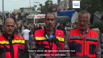 Maior hospital de Gaza sem eletricidade