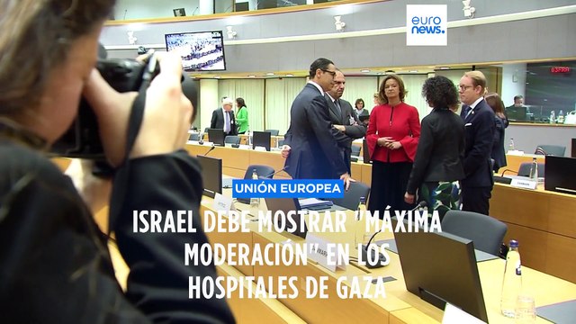 La UE condena a Hamás por usar escudos humanos mientras pide a Israel máxima contención