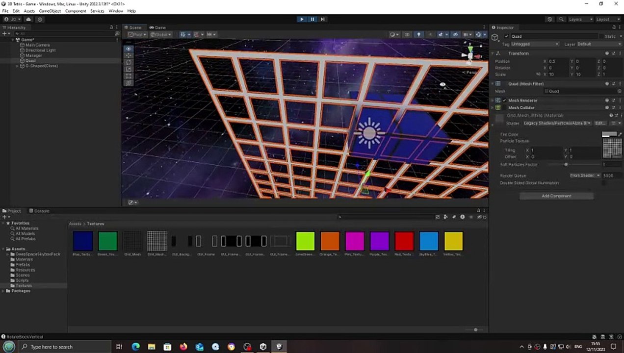 Unity 3D Tetris Clone #18 Scene Setup