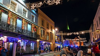 Countdown to Christmas lights switch-on in Tenby