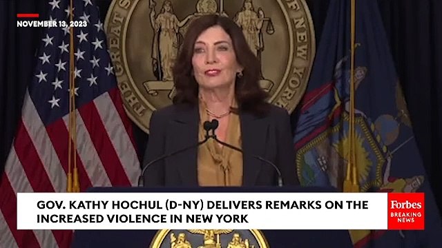 WATCH: Gov. Kathy Hochul Discusses Response To Antisemitism In New York State