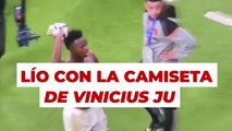 El Madrid reacciona tras la camiseta robaba de Vinicius a una niña