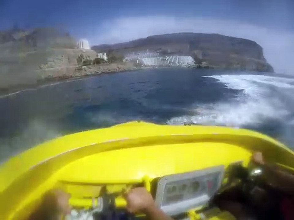 ¿Cómo se siente? Viajar en lancha rápida 360° /  How it feels? Travel by speedboat 360°
