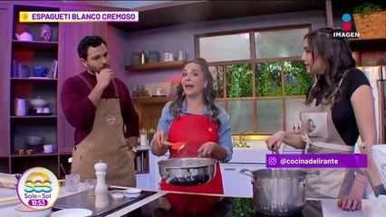 Prepara el más rico Espagueti blanco cremoso