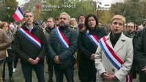 Wer war beim Marsch gegen den Antisemitismus in Paris mit dabei?
