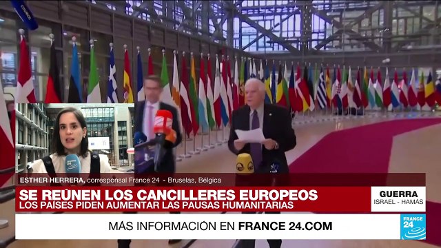 Informe desde Bruselas: cancilleres europeos se reúnen para discutir la situación en Gaza