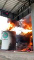 Incêndio em depósito de combustíveis em Chapecó já dura 10 horas