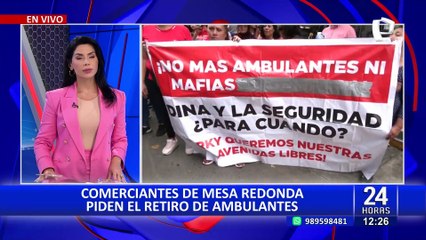 Mesa Redonda: Comerciantes aseguran que cerrarán sus tiendas como medida de protesta