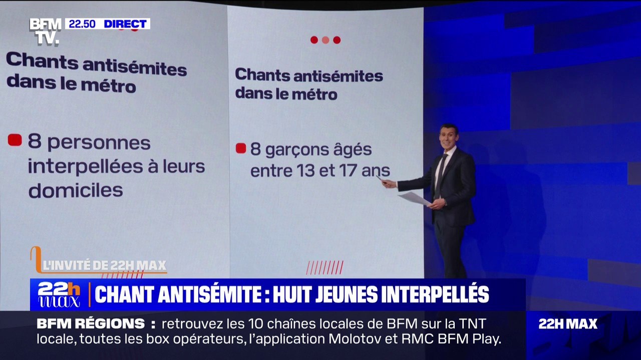 Chants antisémites dans le métro: qui sont les...