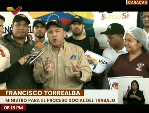 Comando de Campaña Venezuela Toda se despliega en la empresa Fama de América en defensa del Esequibo