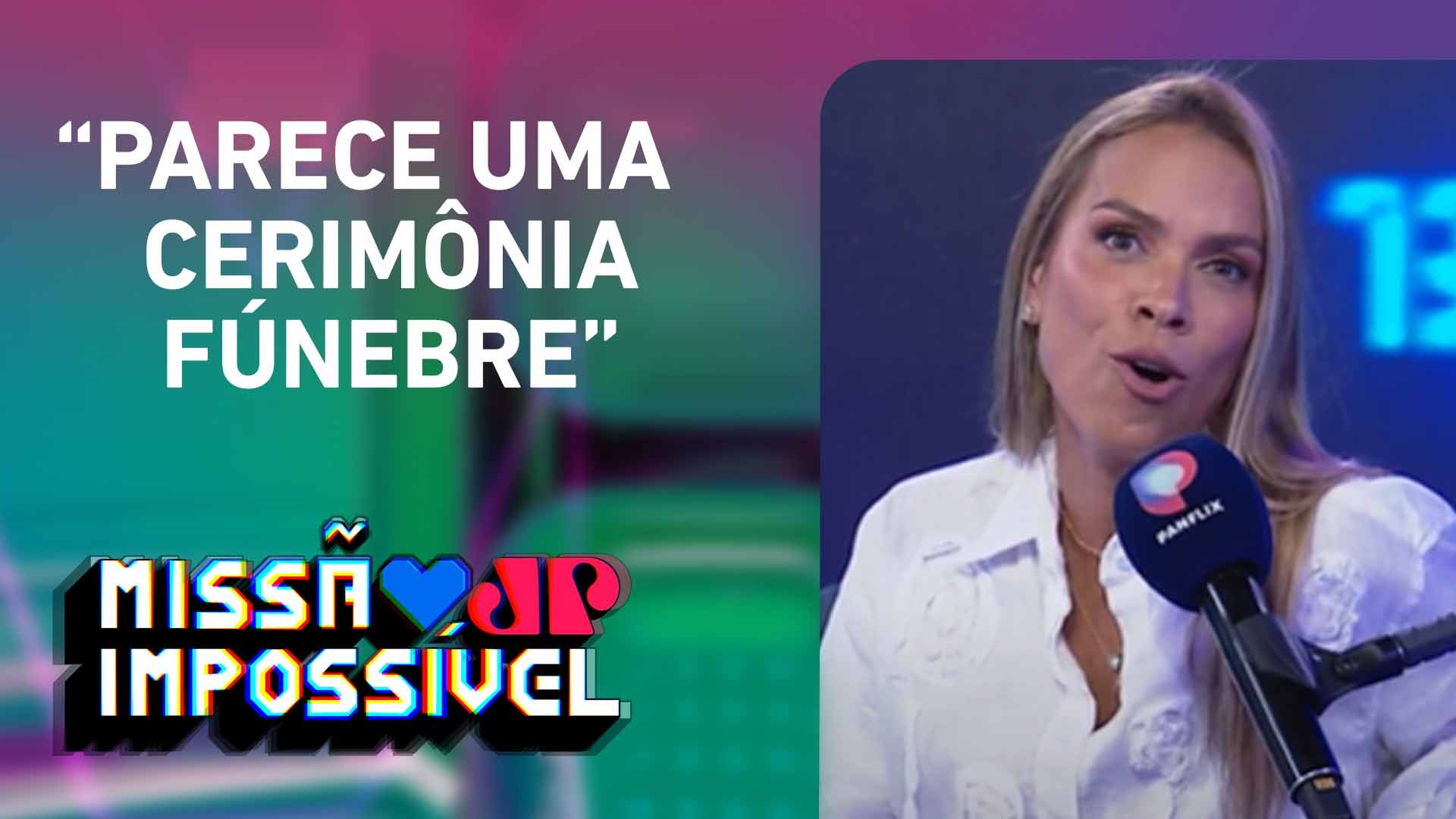 Homem CHOCA Ligia e Bob com DECLAMAÇÃO de POEMA- Missão Impossível - 13/11/2023