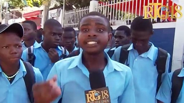 Mobilizasyon diferan elev lekol piblik pou mande leta pran dispozisyon pou relouvri pot lekòl yo.