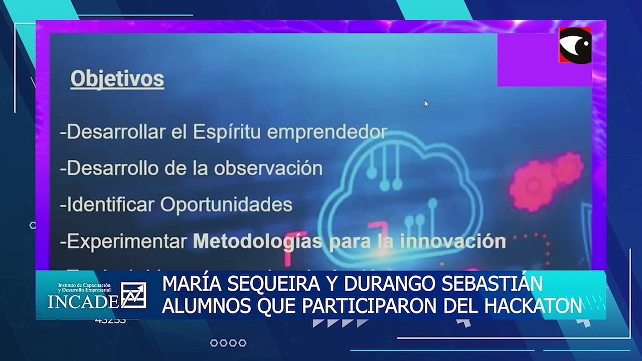 Alumnos del Incade nos brindan detalles sobre sus experiencias educativas