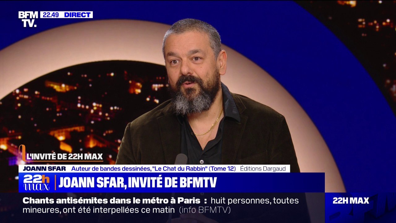 Marche contre l'antisémitisme: "On a l'impression que le tissu républicain s'est recousu", pour l'auteur de bandes dessinées Joann Sfar